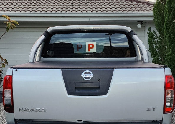 Reflective Green P Plates